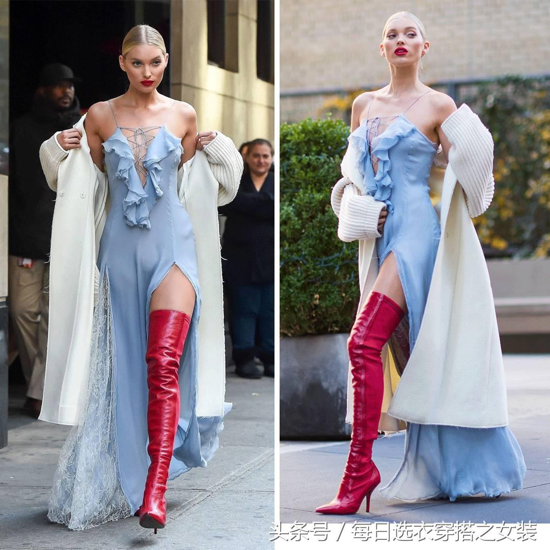 杨幂娜扎抢着穿长筒马丁靴 (看看杨幂热巴这样穿是有多美)