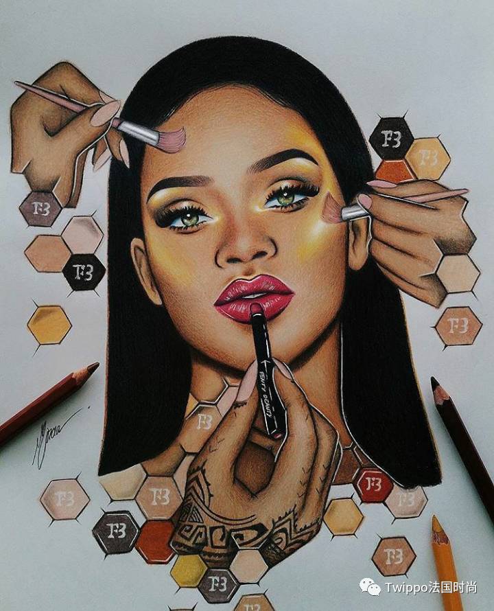 Riri,贝嫂和Gigi都开起了彩妆铺，好卖到让大牌都眼红！