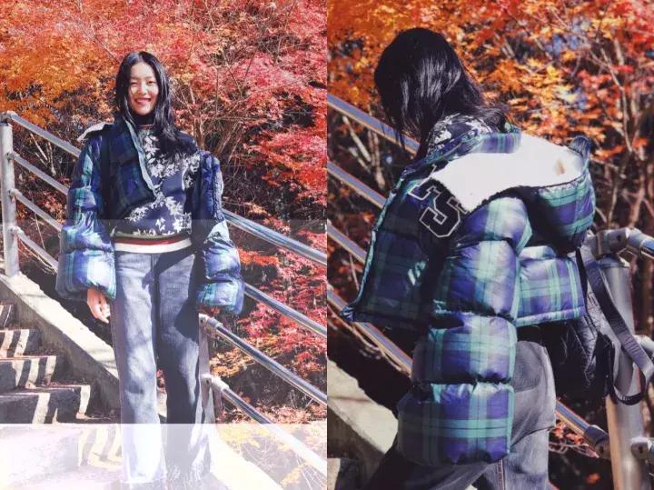 林允穿3万块的羽绒服机场凹造型,网友吐槽:这是穿了件被子吧?