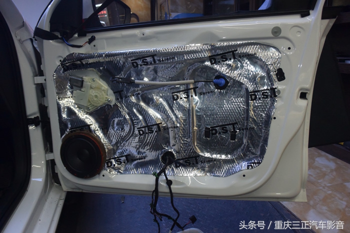 大众桑塔纳音响换丹拿音响,新款桑塔纳音响升级多少钱