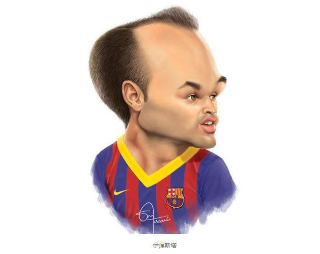 足球巨星画,足球名场面漫画图莫德里奇