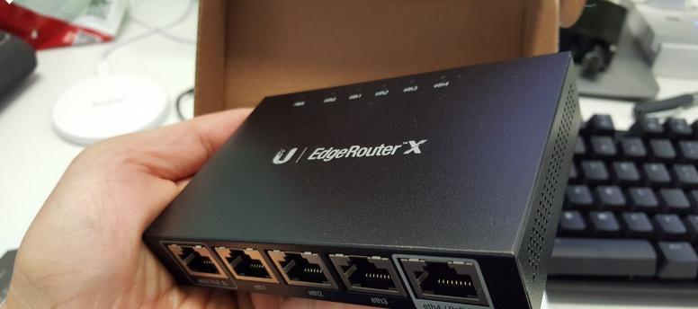 就爱非主流，从MikroTik到UBNT，入手EdgeMAXER-X！