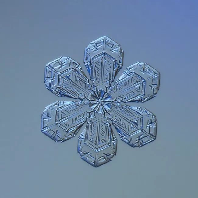 历时8年用微距镜头拍摄的雪花,超级微距拍摄雪花