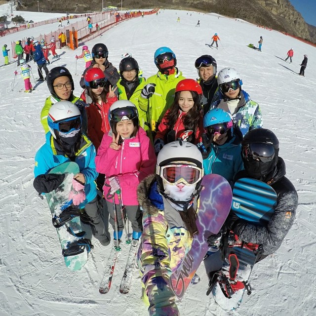 北京石京龙滑雪场全景,北京万科石京龙滑雪场怎么去