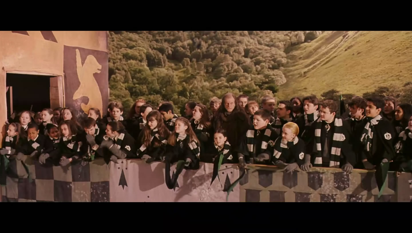 哈利波特第一次参加魁地奇比赛有些紧张和害怕，结果出人意料