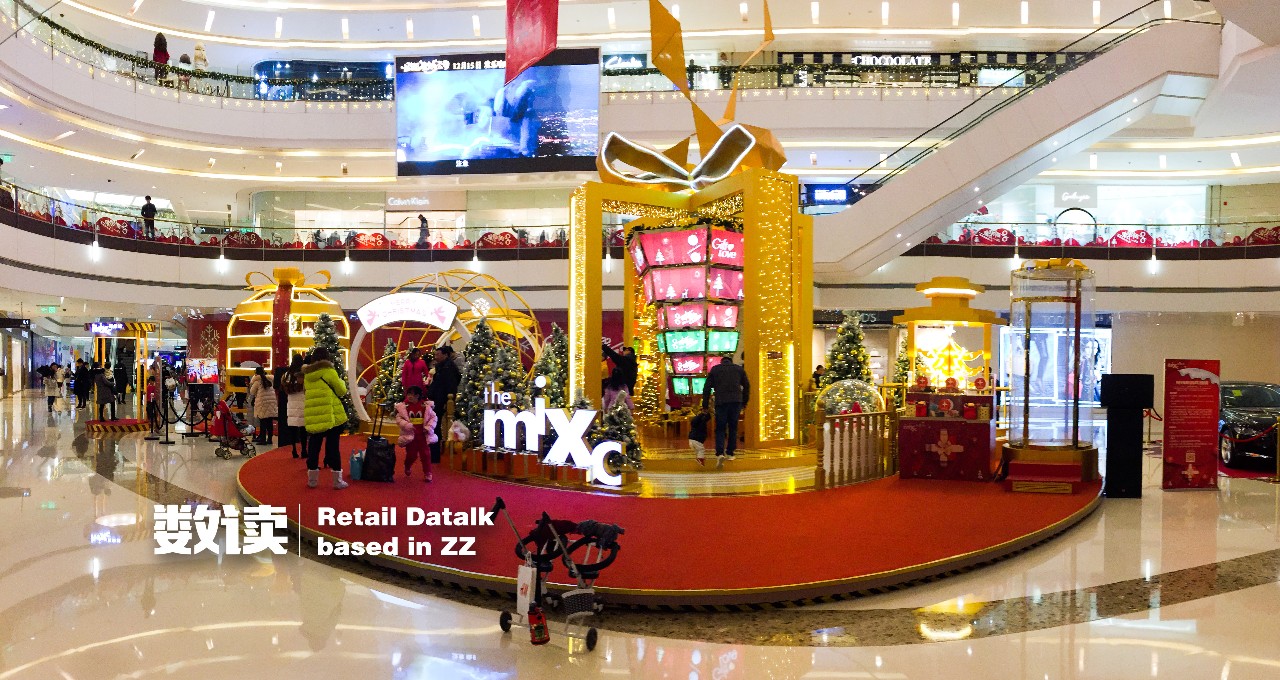 郑州商场圣诞氛围布置,圣诞郑州商场