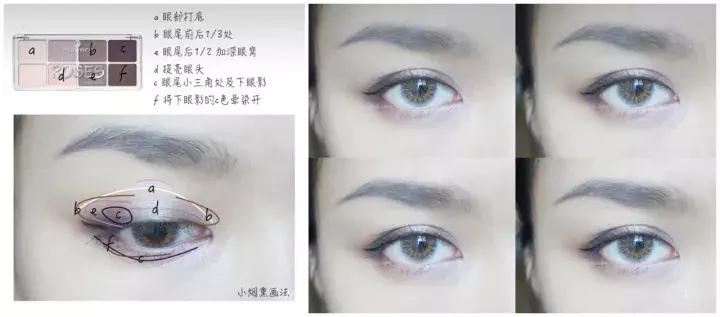 怎么用九种颜色画出好看的眼影,怎样用廉价眼影画出好看的眼影
