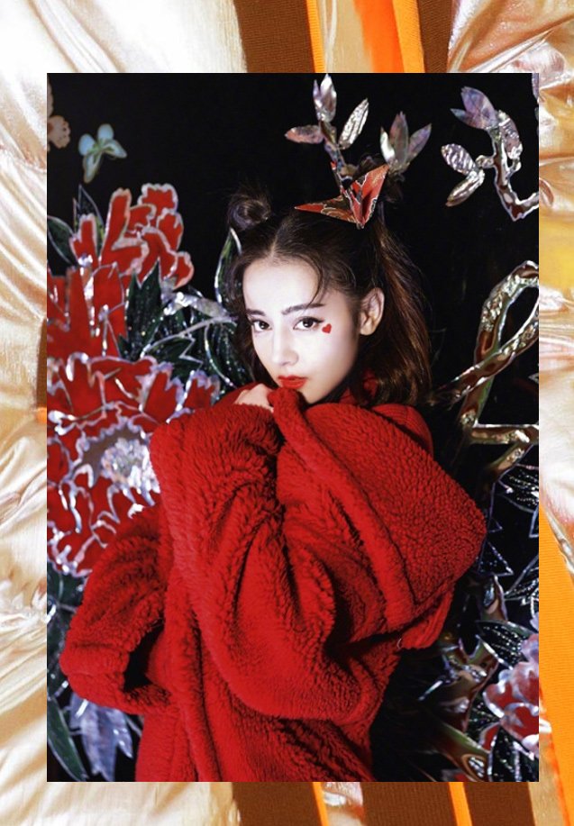 热巴丸子头,热巴丸子头加蝴蝶结