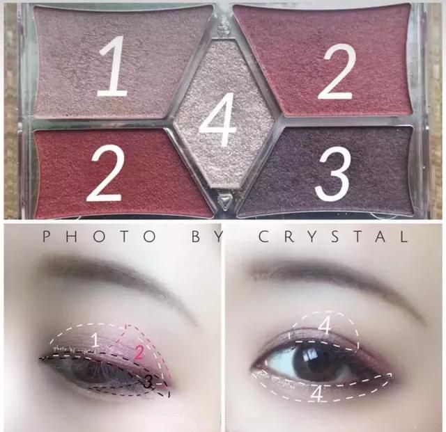 怎么用九种颜色画出好看的眼影,怎样用廉价眼影画出好看的眼影