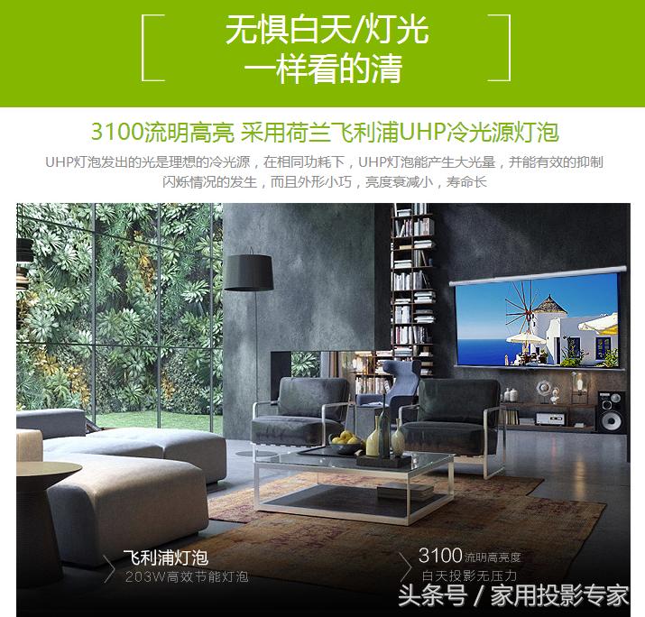 5000就可入手，两款值得购买的入门级传统家用投影机