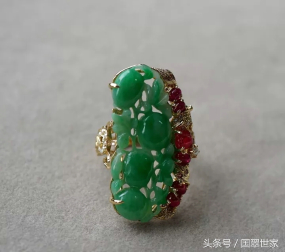 镶嵌赋予了珠宝不一样的生命（篇二：把整个春天戴在了手上）