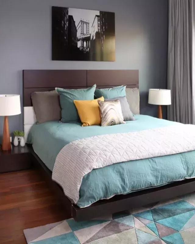 卧室都是灰色搭配什么床品好看,粉灰卧室怎么搭配床品