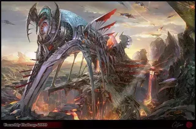 又是一位可以靠脸吃饭，却为画画抛弃铁饭碗，终成CG界的大神！