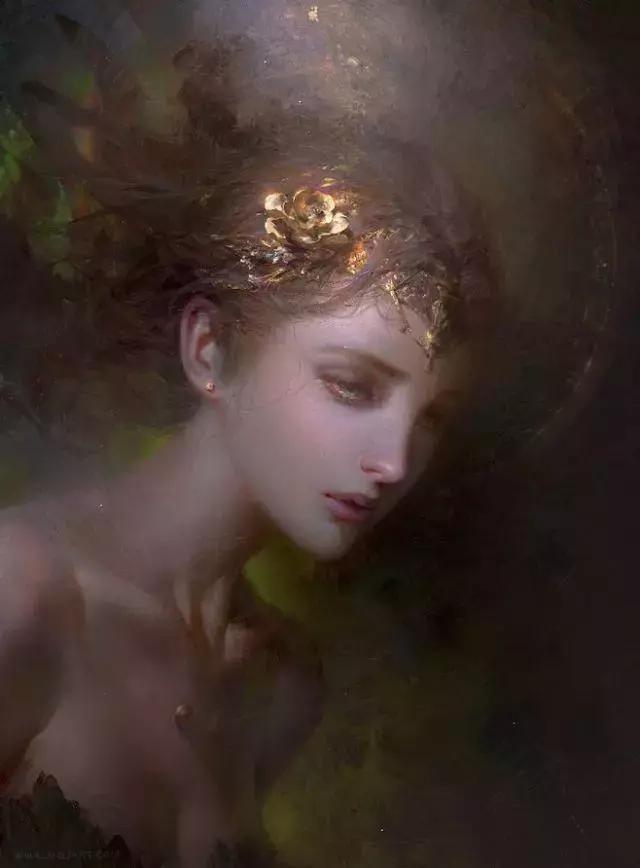 又是一位可以靠脸吃饭，却为画画抛弃铁饭碗，终成CG界的大神！