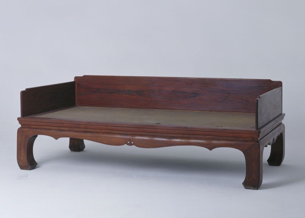 故宫博物院藏海南黄花梨家具图片,明代黄花梨罗汉床故宫收藏