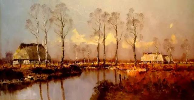 光影十足的风景油画欣赏太美了,100幅经典风景油画图文