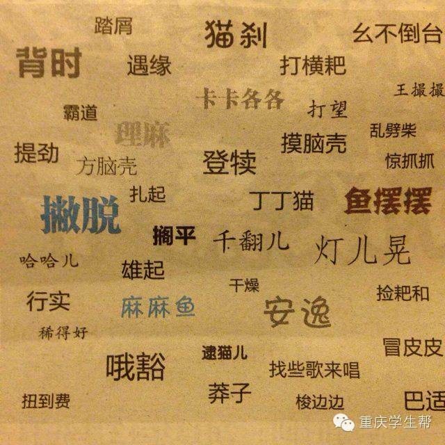 说重庆人都是垃圾、满嘴脏话的人，你们都是在放P