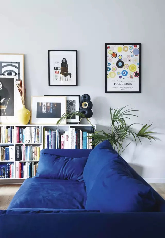 “家居案例”当宝蓝遇到明黄会发生什么样的故事呢!