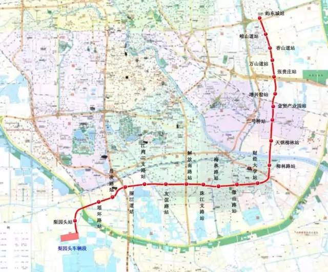 天津地铁线规划最新线路图,天津地铁7号线二期规划2020明细