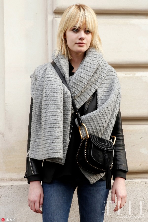 围巾怎么裹头发,围巾怎么裹脸