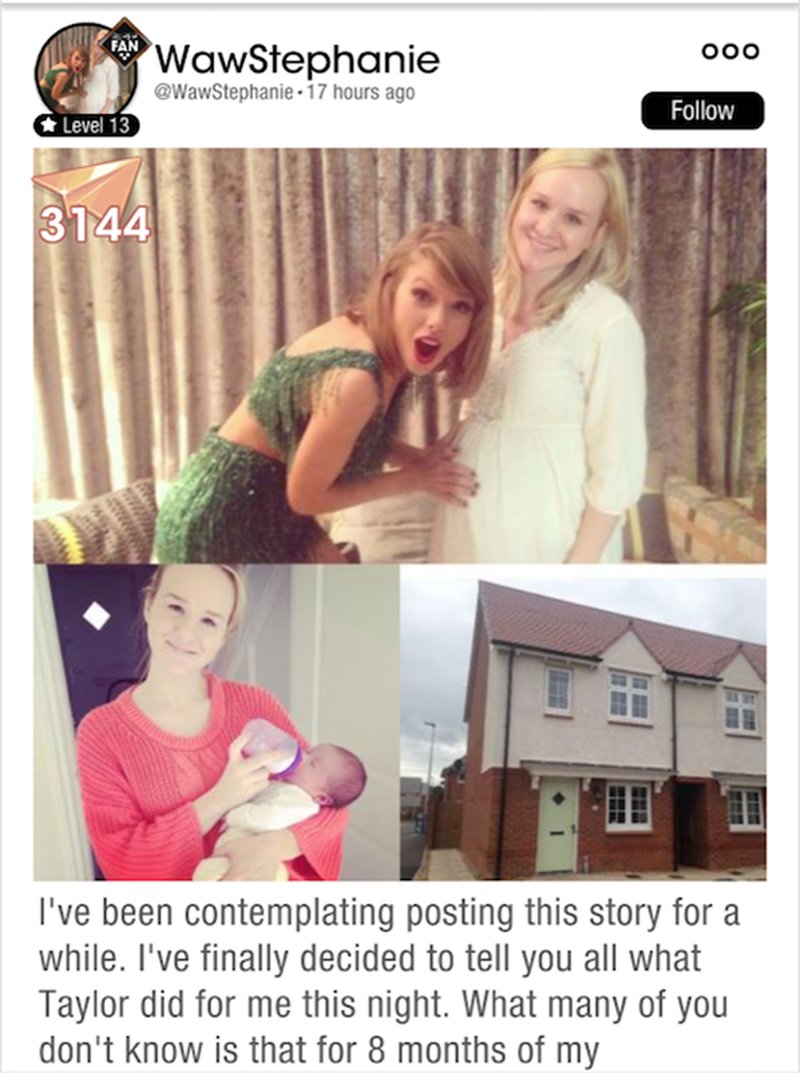 实力宠粉新操作之泰勒送房