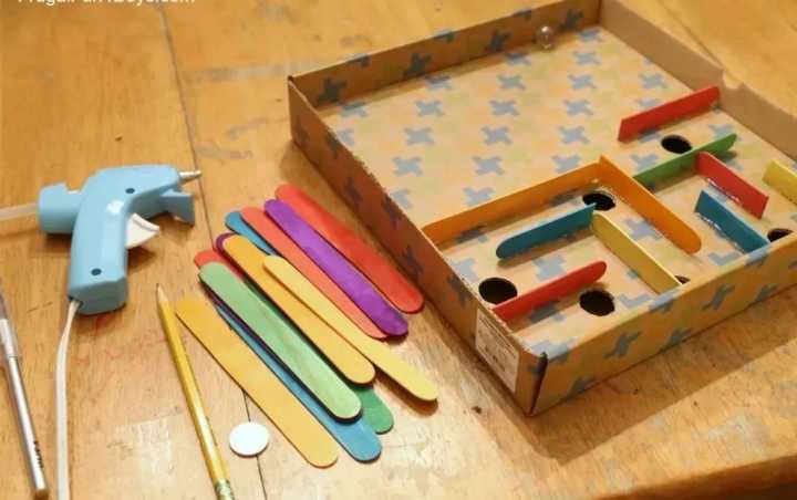 用快递盒做游戏机,快递箱子怎么做