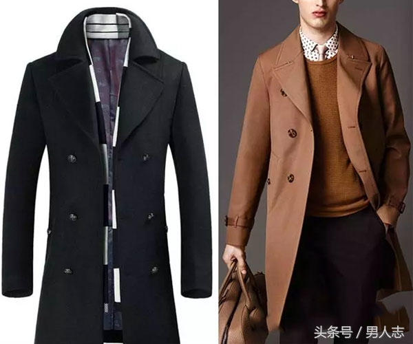 中长款羊毛大衣男款今年最流行的,秋冬羊毛大衣新款男