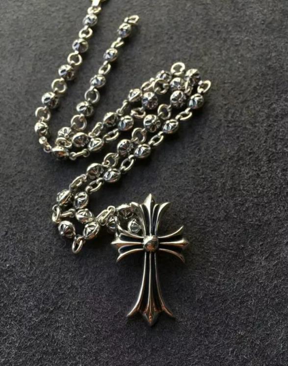 克罗心项链22k金项链,使徒行者克罗心项链