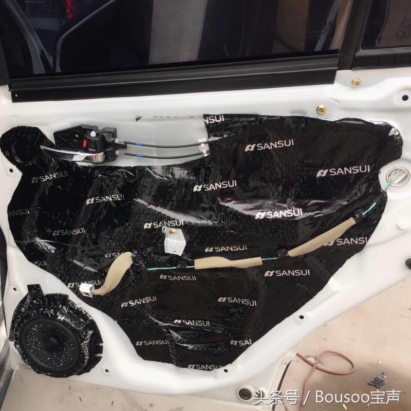 石家庄铃木锋驭全车SANSUI山水隔音从此不断受宠-鸿翔汽车音响