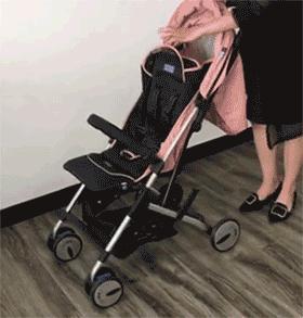 宝宝折叠推车能上飞机的,儿童推车可上飞机秒折叠