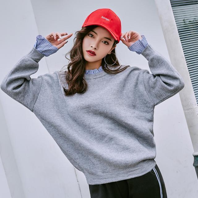 时髦卫衣宽松慵懒风个性潮流上衣,走心时髦连帽卫衣