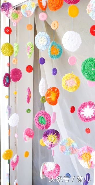 钩针家居饰品视频教程,钩针布置房间的装饰品