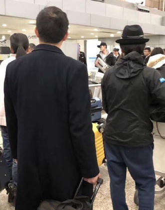 张翰机场海关检查,张翰海关安检