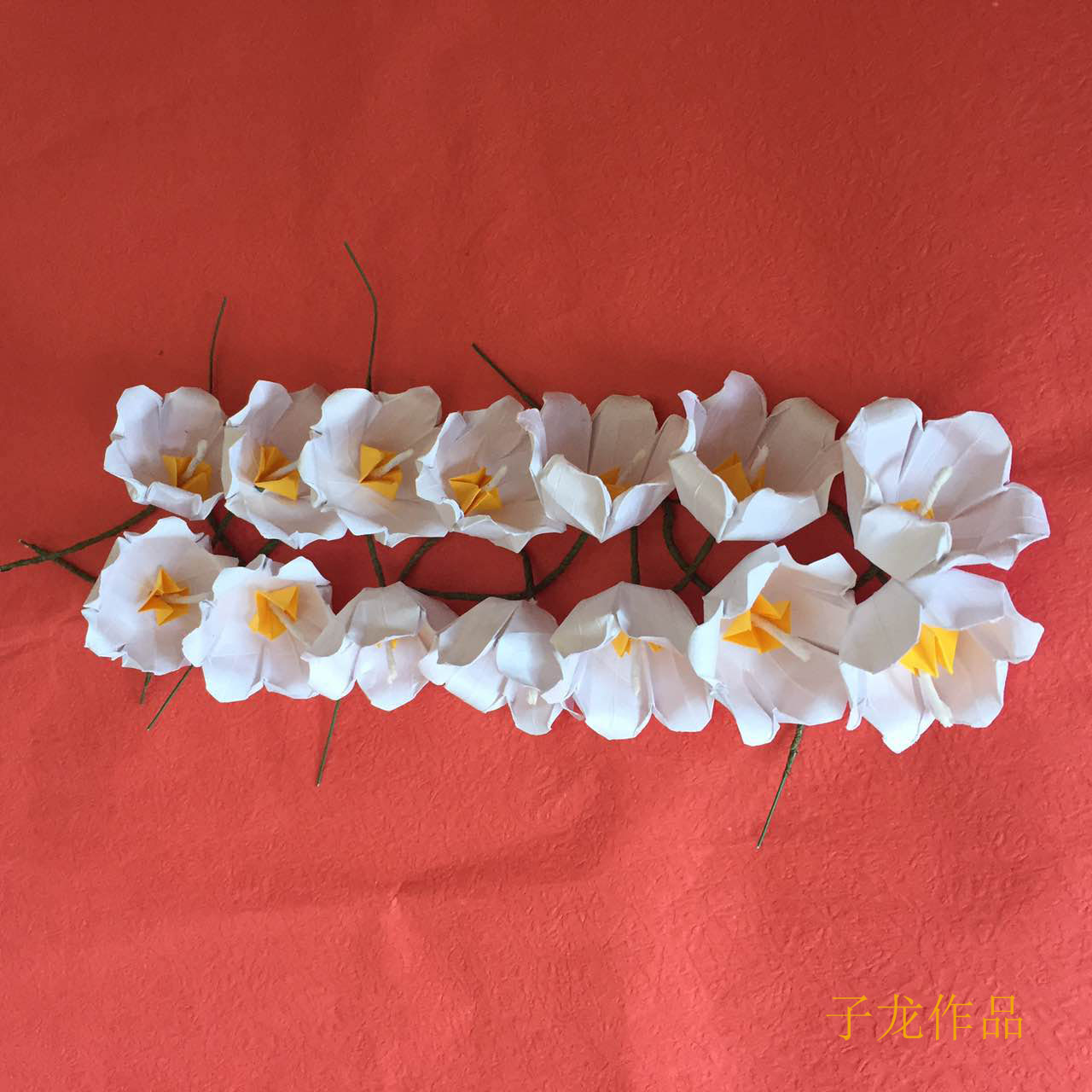 铃兰折纸花束,铃兰的折纸视频