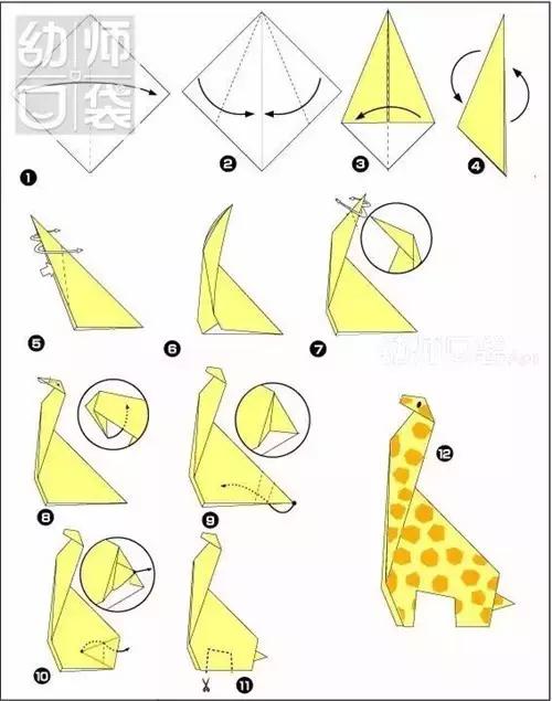 幼儿园小动物折纸大全简单又漂亮,折纸大全10000000种动物