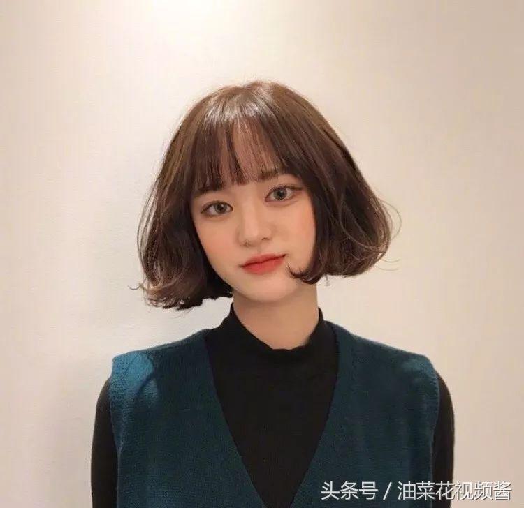 显脸又瘦又小的刘海,脸大适合什么刘海发型显瘦