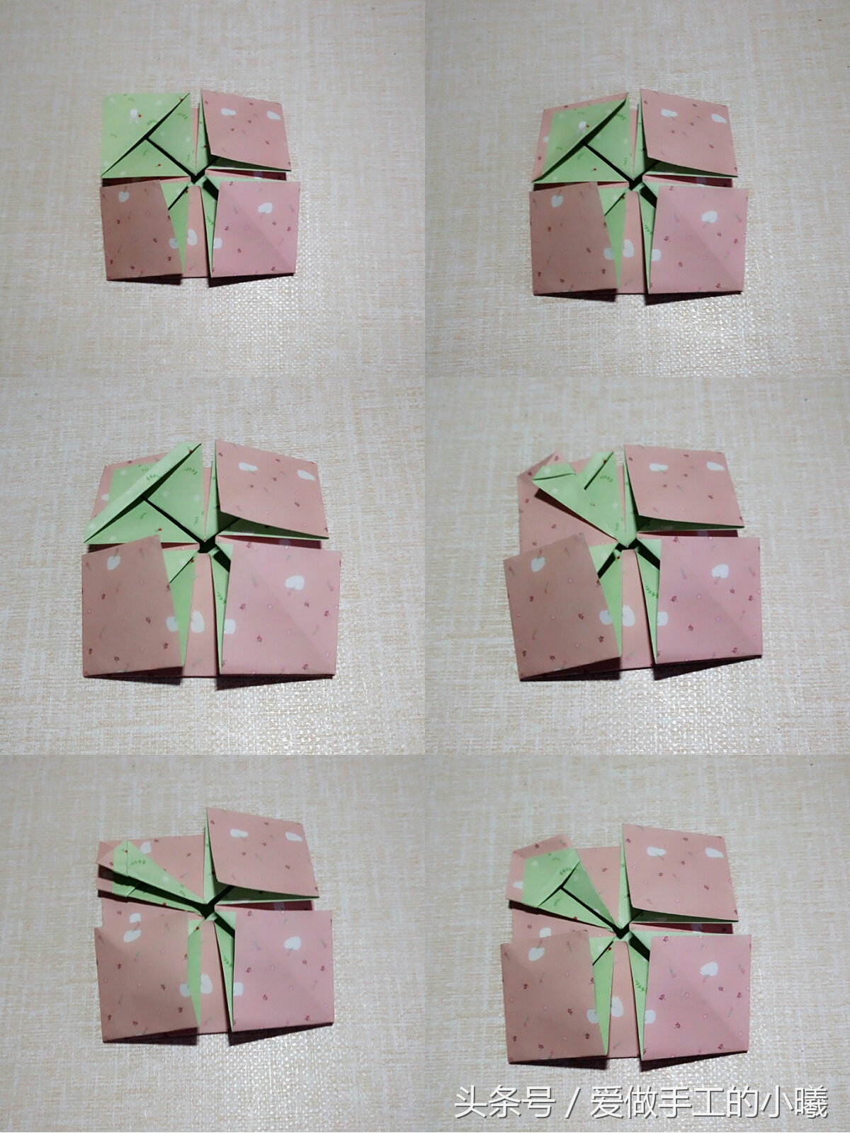 简单又漂亮的折纸大花篮,简单又漂亮的折纸花篮