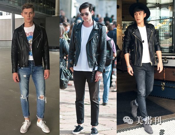 如何把板正的皮衣穿出潮范,皮衣搭配穿出你的风范