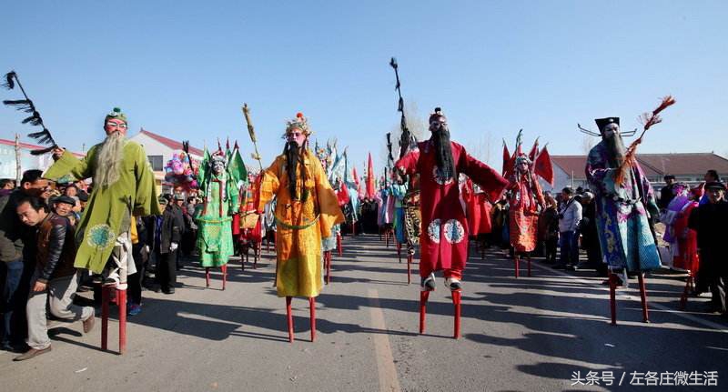 当年七十二道会道道精彩今天说说——左各庄的高跷会