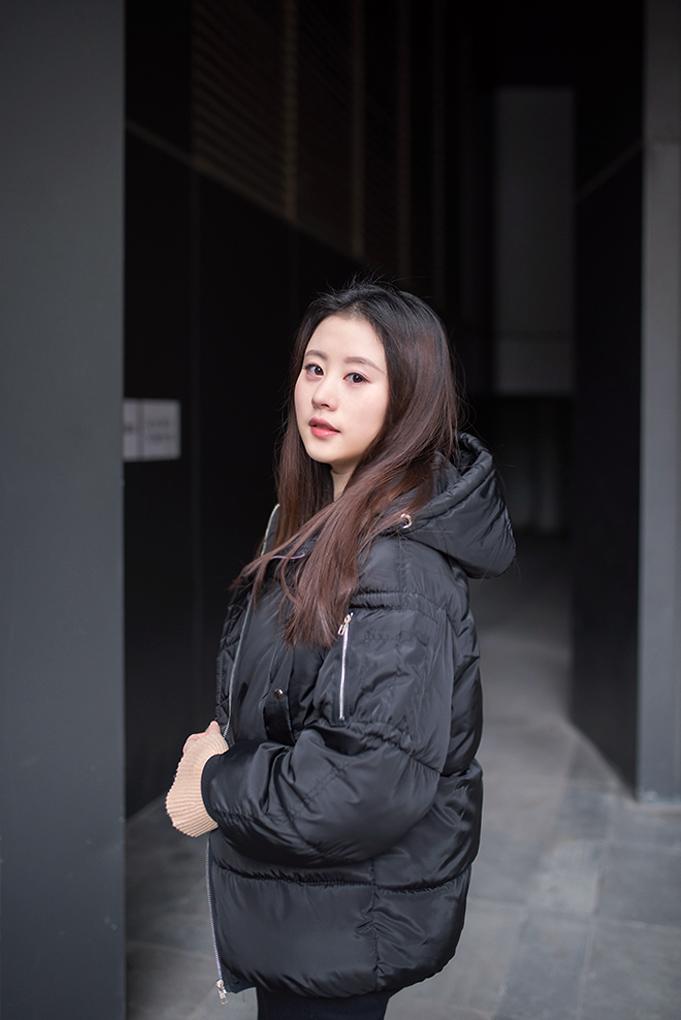 zara丝绒面包服,zara穿搭冬款