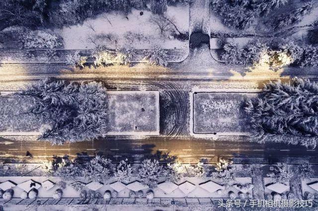 最普通的雪景拍摄感觉,看看你们拍的雪景是什么样的