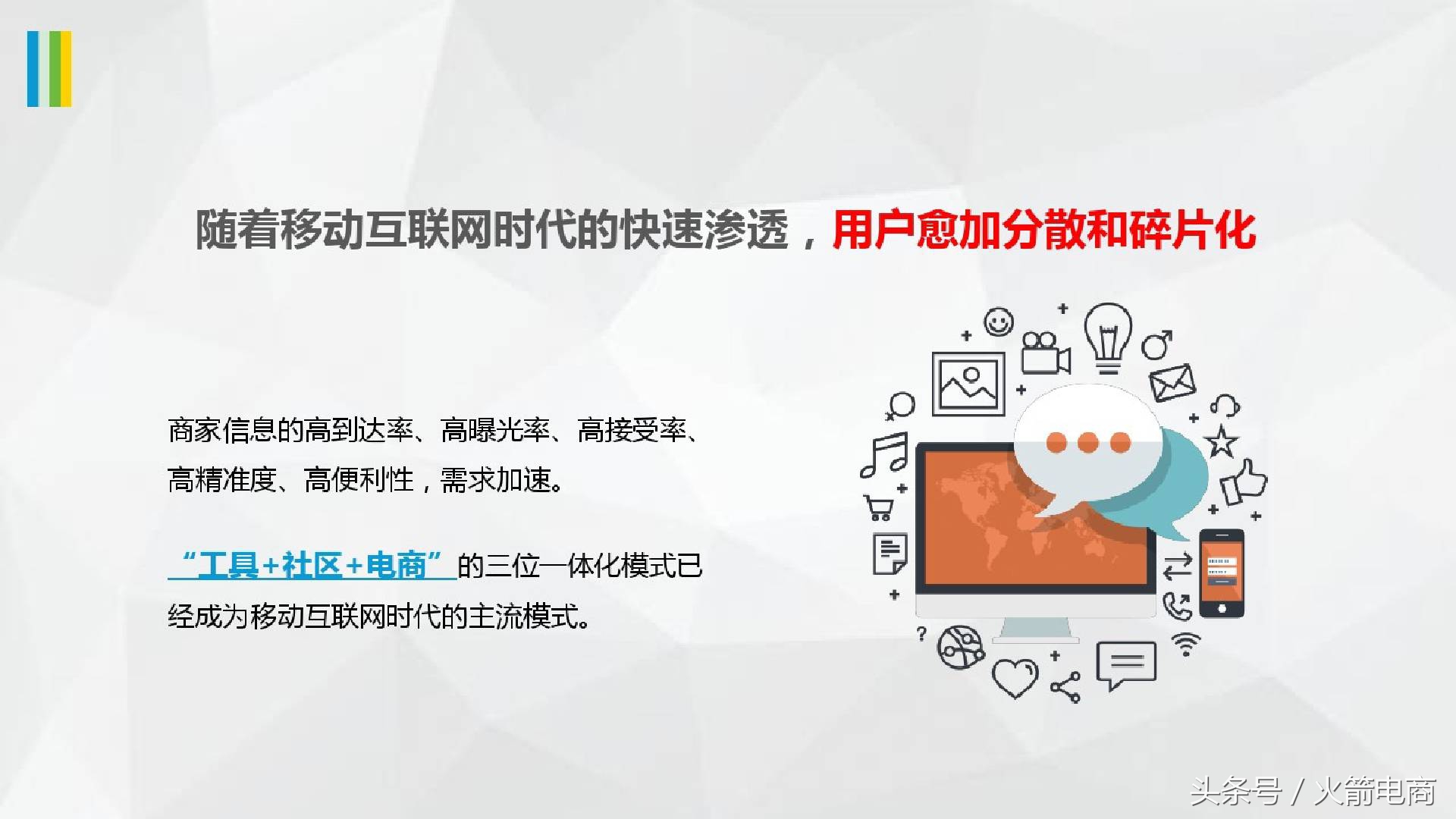 分析各大移动电商平台发展状况ppt,讲解电商行业的ppt