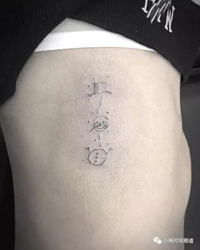 一看就爱上的配色,小众刺青图案