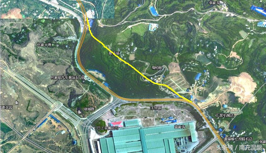 南充市顺庆区国道212线截弯取直工程：快速推进，日新月异