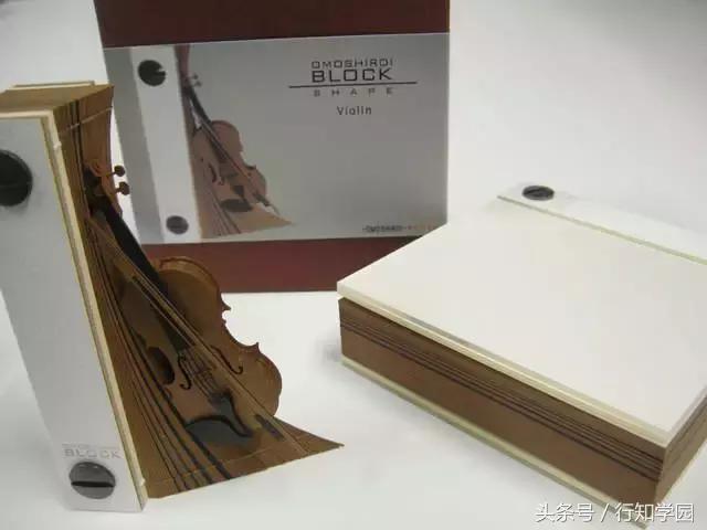 岛国新一创意文具!便条纸里藏着一个清水寺?