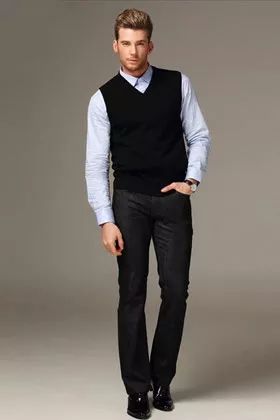 男士羊毛衫怎么搭配好,男士羊毛衫到底需要怎么搭配