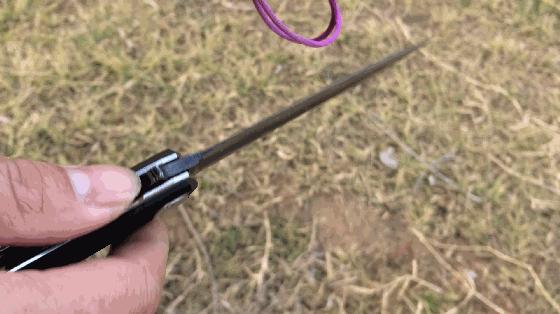 外形优雅的折叠小宝剑，STEDEMON时代C05双刃*刀折**试玩