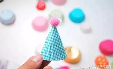 儿童diy手工奶油蛋糕玩具,蛋糕纸托能直接用吗