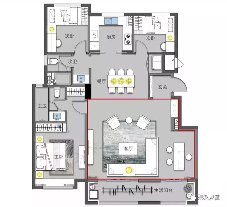 万科户型设计最新揭秘,万科三房设计案例