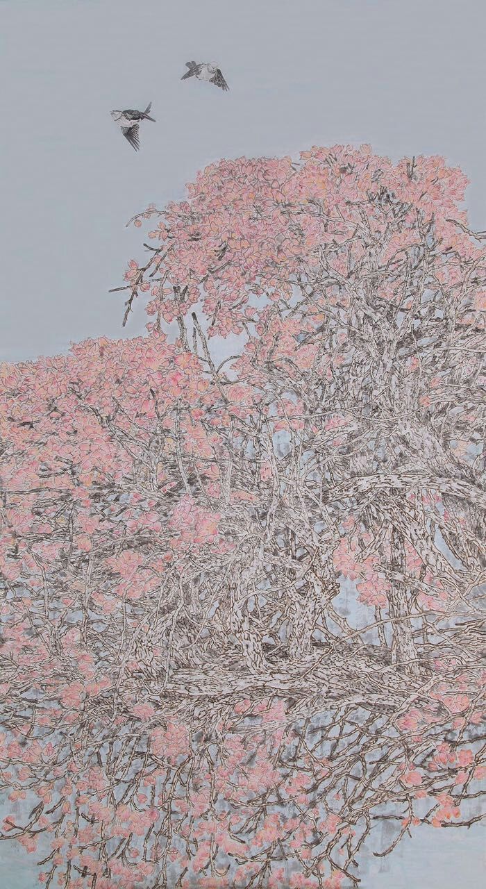 且看花鸟画家孙静的彼岸——浮生——若梦